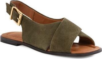 Seychelles Good Hearted Slingback Sandal in Olive at Nordstrom, Size 6.5
