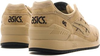 Asics Womens Gel-Respector Sneakers Beige Suede Rubber