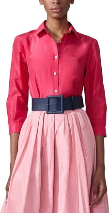 Carolina Herrera Ana Silk Shirt