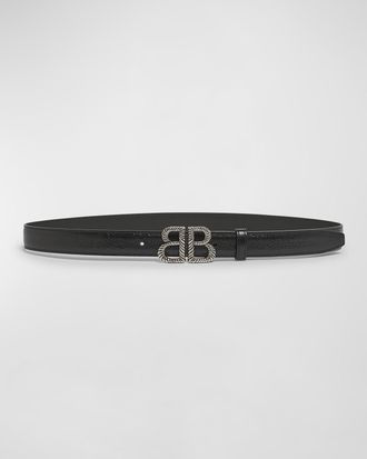 Balenciaga Monaco Twisted Calfskin Belt
