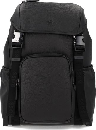 HUGO BOSS Monogrammed Logo Backpack