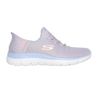 Skechers Mens Summits - Diamond Dream slip-in vrijetijdsschoenen (Grijs/Lavendel)