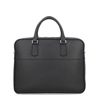 HUGO BOSS Leather Briefcase Bag