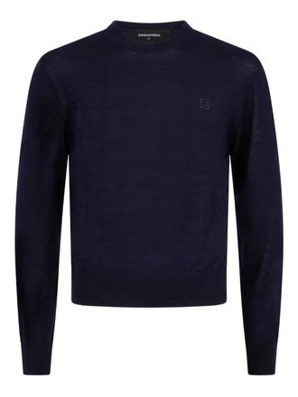Dsquared2 crew-neck sweater - Blue