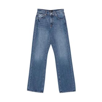 7 For All Mankind Vaqueros Rectos Tess - Jeans - Mujer - Azul - W26