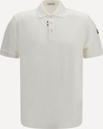 Moncler Cotton piqu&eacute; Polo Shirt with logo Male XL