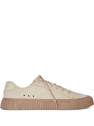 Osklen rubber-sole lace-up sneakers - men - Calf Leather/Calf Leather/Rubber - 39 - Neutrals