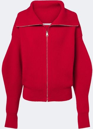 Givenchy C&aacute;rdigan de lana con cremallera