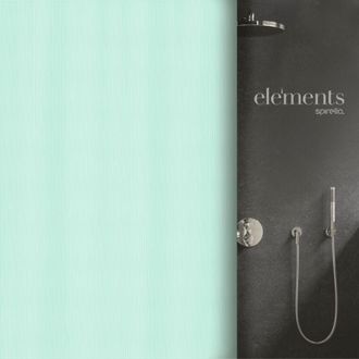 Spirella Spirella - Cortina De Ducha Poli&eacute;ster Mera 180x200cm Verde Claro Elements De