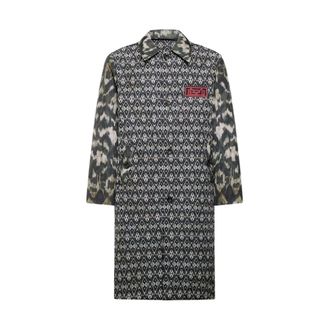 Pierre-Louis Mascia Single-Breasted Coats, female, Black, Size: XL Integra Raincoat