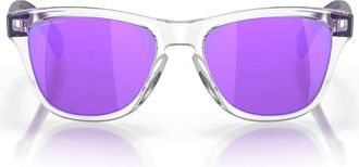 Oakley Frogskins Zonnebril - unisex - Zonnebrillen - Paars - 48 MM - Leer - Accessoires