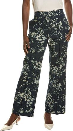 Elie Tahari The Gabby Denim Burnout Pant