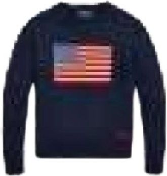 Polo Ralph Lauren Truien & Vesten, Heren, Blauw, M, Round-neck Truien