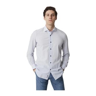 Mazzarelli Stijlvolle Shirt voor Mannen - Heren - Casual Overhemden - Veelkleurig - M - Overhemden