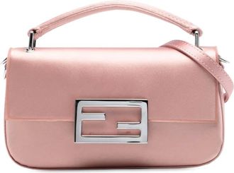 Fendi Pouch per smartphone Baguette in seta 2022 - Rosa