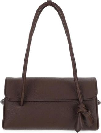 Jacquemus Schoudertas - Dames - Schoudertassen - Bruin - ONE Size - Katoen - Tassen