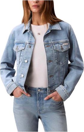 Calvin Klein Jeans Donna, Giacche, Blu, S, new