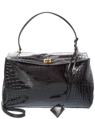 Tiffany & Fred Large Smooth Leather Tote
