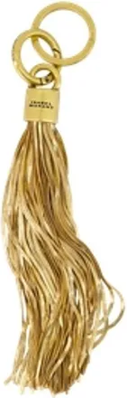 Isabel Marant Womens Tassel Chain Keyring Metal Gold Accessories Keychains