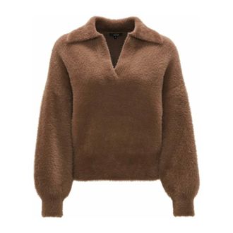 OPUS Sweaters & Hoodies - Dames - Truien - Bruin - Maat: 2XL