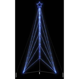 vidaXL &Aacute;rbol De Navidad Led 615 Leds Azul 404,5 Cm Vidaxl
