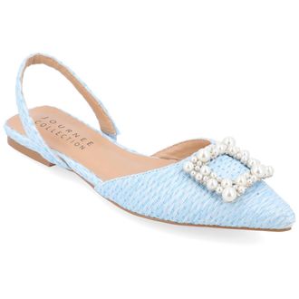 Journee Collection Women & apos;s Hannae Medium and Wide Width Flats