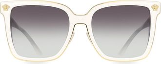 Versace VE2278D Asian Fit 314/8G Womens Sunglasses White Size 58
