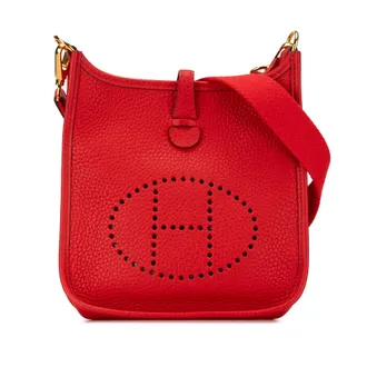Herm&egrave;s Red Clemence Evelyne TPM