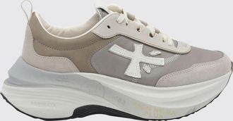 Premiata Sneaker Hill in nylon e pelle scamosciata con suola chunky