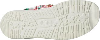 Hey Dude Wally Tri Tartan Plaid Red / White / Green 43472-78Q Mens