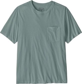 Patagonia Daily Pocket Tee T-Shirt f&uuml;r Herren | t&uuml;rkis