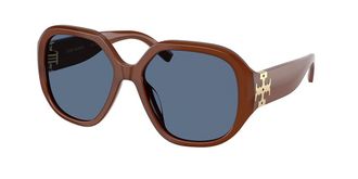 Tory Burch TY7237U 208880 Womens Sunglasses Brown Size 56