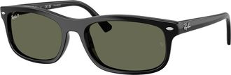 Ray-Ban RB2224 Polarized 901/58 Mens Sunglasses Black Size 57