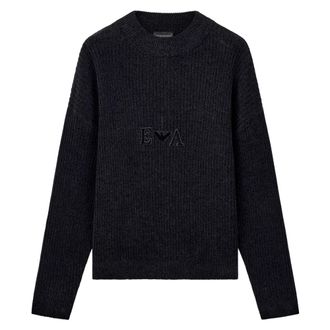Emporio Armani Truien & Vesten, Heren, Grijs, M, Round-neck Truien