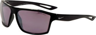 Nike Mens 55 mm Black Sunglasses