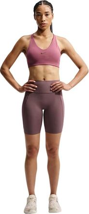 Nike Universa Sport BH met Medium Ondersteuning en Vulling - Dames - Sport - Roze - Maat: XL Spandex