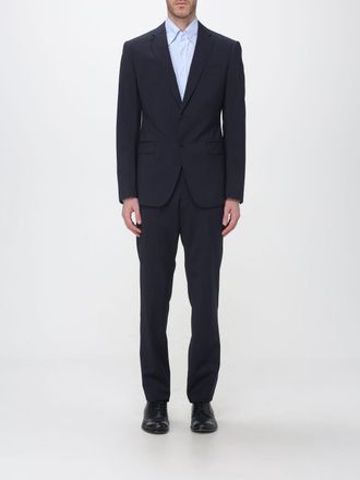 Emporio Armani Single-Breasted Two-Button Virgin Wool Suit