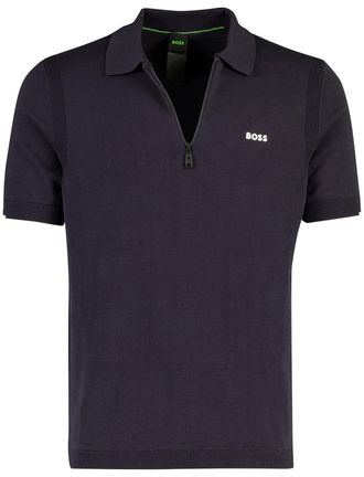 HUGO BOSS BOSS Green poloshirt antraciet 100% katoen