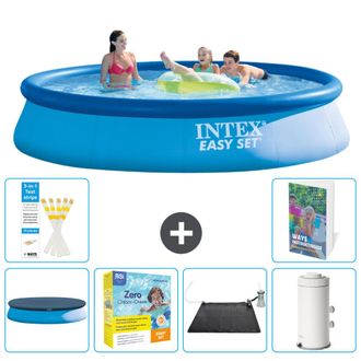 Intex Piscina Easy Set Redonda - 396x84 Cm - 7-piezas S103