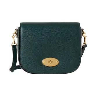 Mulberry Cross Body Bags, female, Green, ONE SIZE, Green Small Classic Grain Satchel