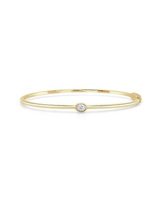Sabrina Designs 14K 0.19 Ct. Tw. Diamond Bangle Bracelet