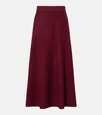 Lisa Yang Gonna midi Torie in cashmere