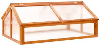 vidaXL Serra marrone 114x80x50 cm in Legno di Abete - Vidaxl