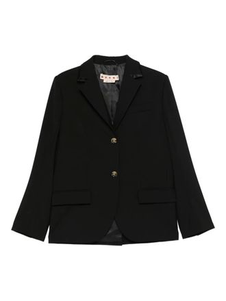 Marni button-up blazer - Black