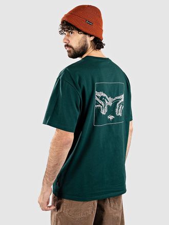 Quiksilver Electric Connection T-Shirt gr&uuml;n