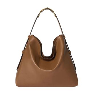 Gucci Beatrix Grote Shopper - Dames - Tassen - Bruin - Maat: ONE Size Katoen