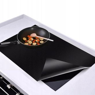 OEM Protector De Inducci&oacute;n - Alfombrilla Antideslizante - Protector De Placa - 40x60cm - Negro