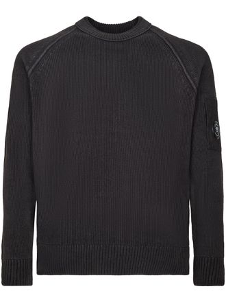 C.P. Company Chenille Cotton Lens Crewneck Sweater