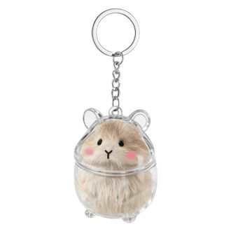 Generic Cat Hair Collection Keychain - Clear Transparent Charm, Easy to Install, Portable Design, Cute Animal Lover Gift | Perfect Pet Keepsake for Men, Women