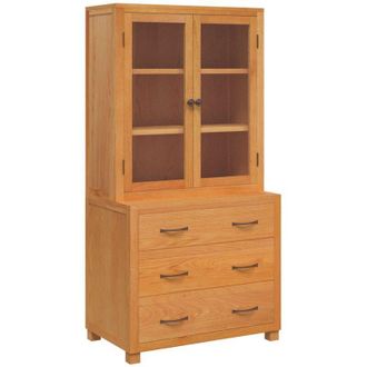 vidaXL Storage Furniture Set with Drawer Brown Engineered wood vidaXL